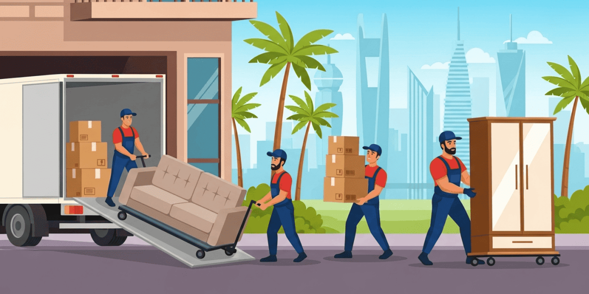 نصائح وخطوات لنقل العفش في الرياض بدون عناء