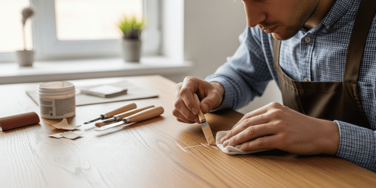 دليلك الكامل لمعالجة خدوش الأثاث وحيل سهلة لإخفائها